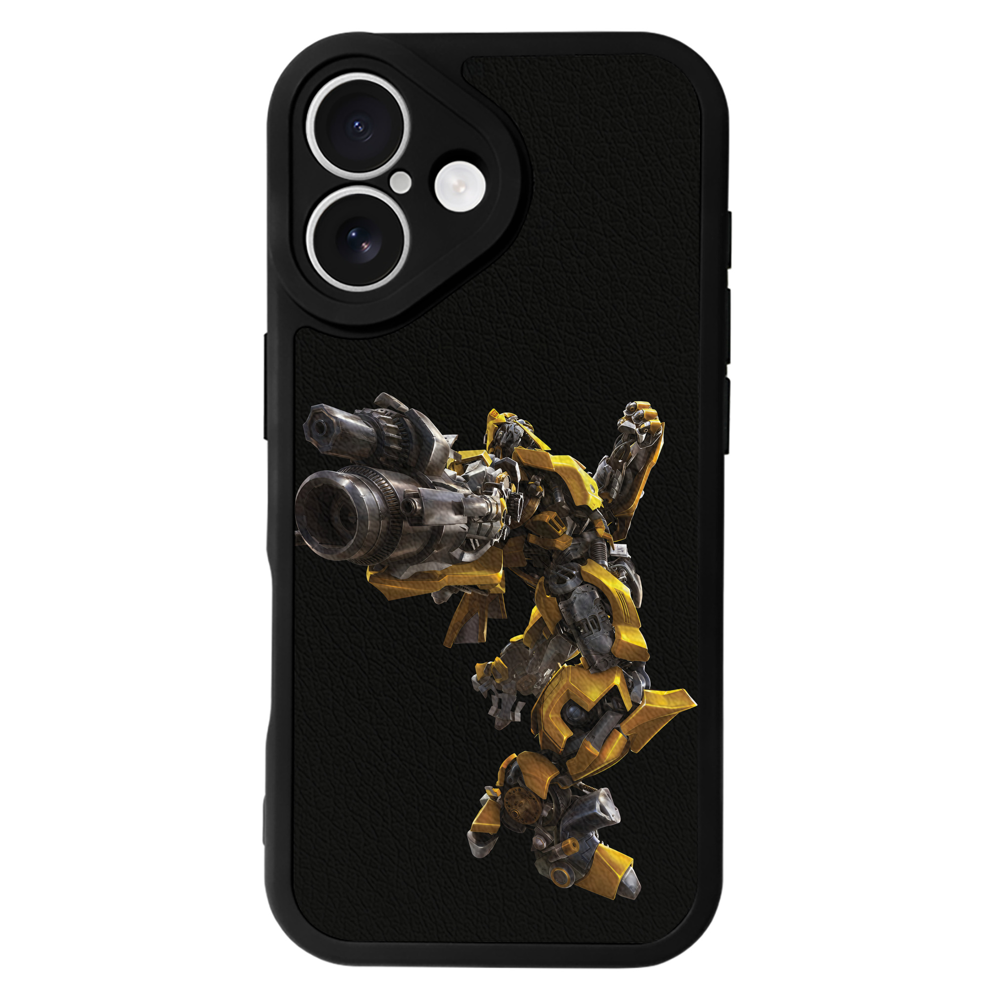 （画像用） Transformers トランスフォーマー 【iPhone 16シリーズ対応】シリコンスマホケース（レザー調） 材質：シリコン